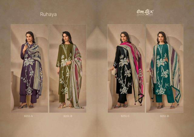 Omtex Ruhaya catalog wholesale salwar kameez in jaipur