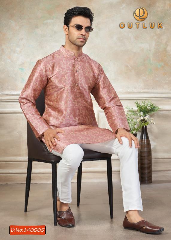 Outluk Vol 140 catalog mens kurta manufacturers in surat