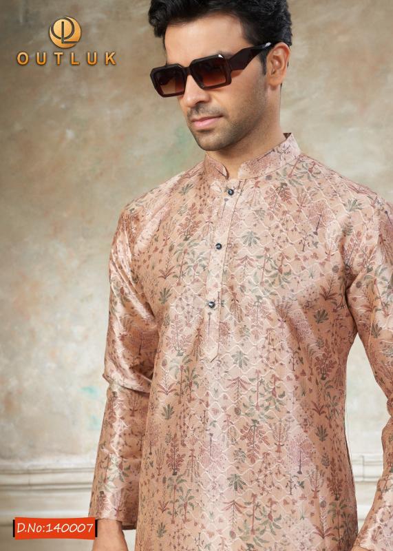 Outluk Vol 140 catalog mens kurta manufacturers in surat