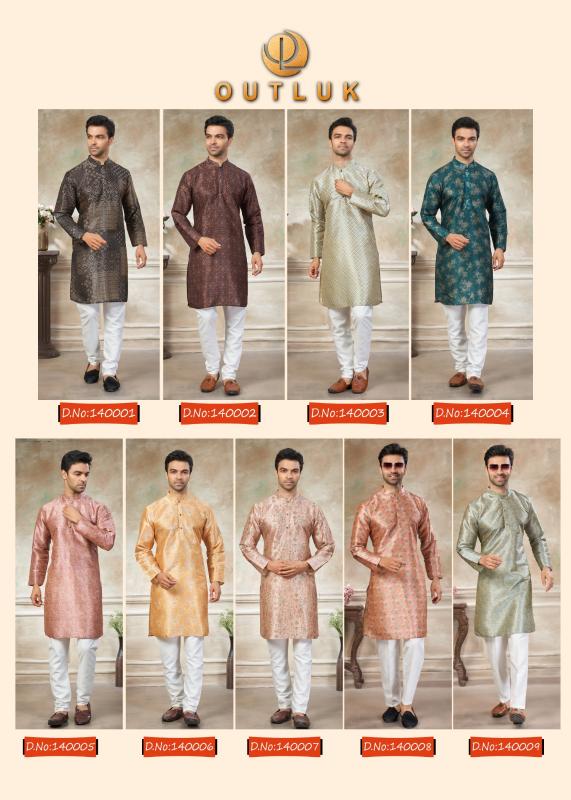 Outluk Vol 140 catalog mens kurta manufacturers in surat