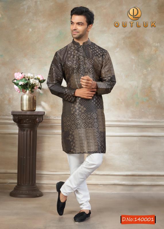 Outluk Vol 140 catalog mens kurta manufacturers in surat