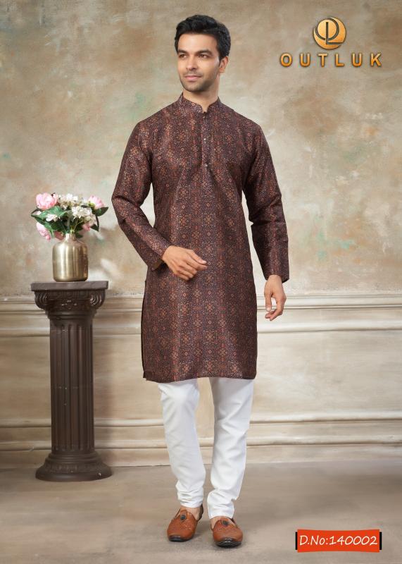 Outluk Vol 140 catalog mens kurta manufacturers in surat