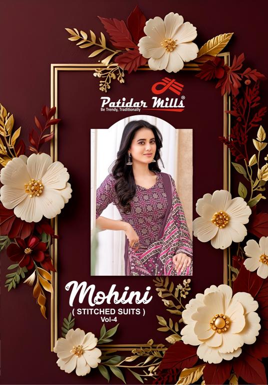 Patidar Mohini Vol-4 – Kurti Pant With Dupatta - Wholesale Catalog