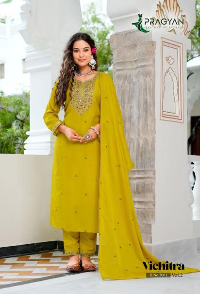 Pragyan Vichitra vol 2 catalog wholesale kurtis in dadar
