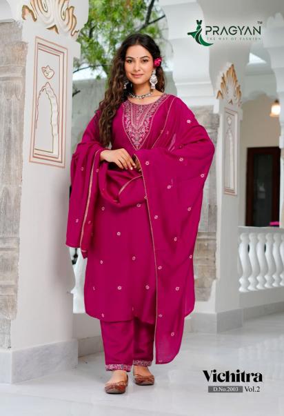 Pragyan Vichitra vol 2 catalog wholesale kurtis in dadar
