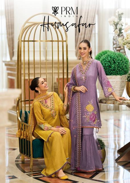 PRM India Hamsafar catalog salwar kameez fabric wholesale