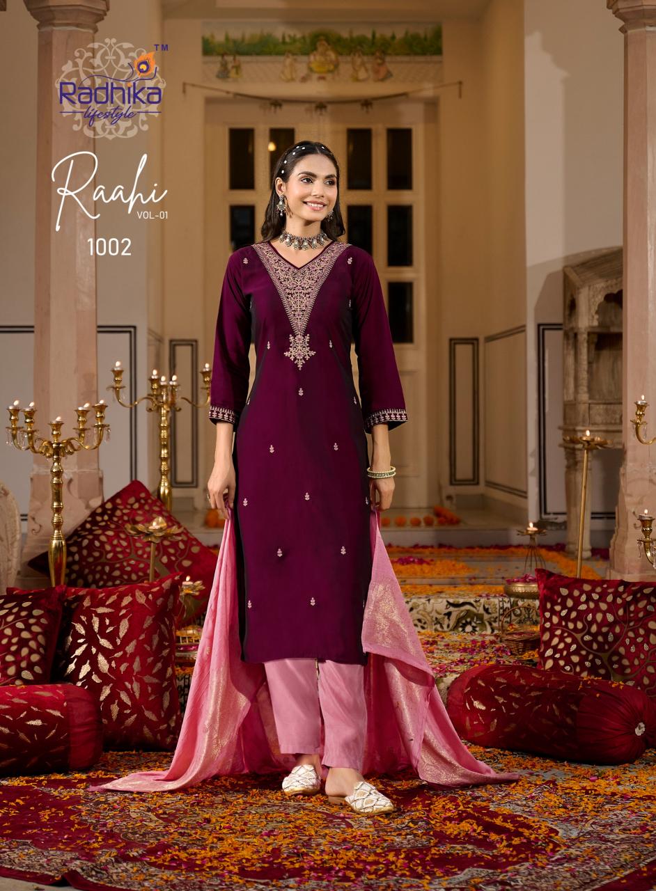 Radhika Lifestyle Rahii vol 1 catalog kurti wholesalers in surat