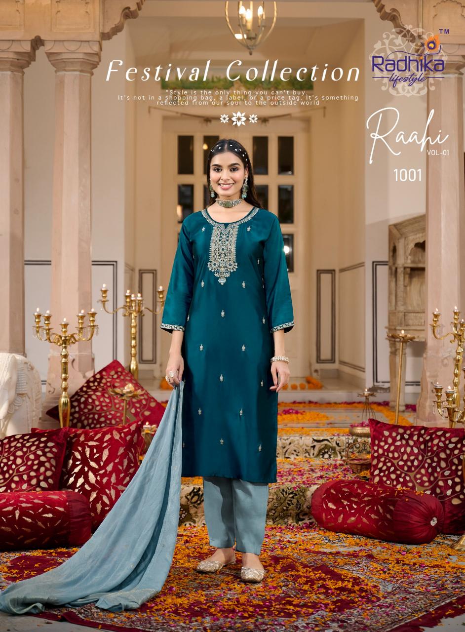 Radhika Lifestyle Rahii vol 1 catalog kurti wholesalers in surat