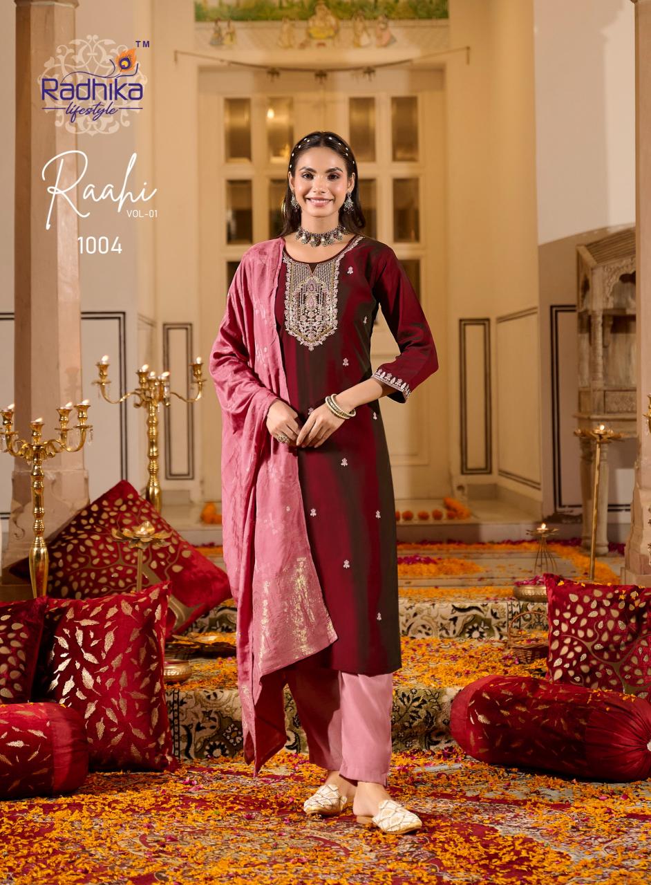 Radhika Lifestyle Rahii vol 1 catalog kurti wholesalers in surat
