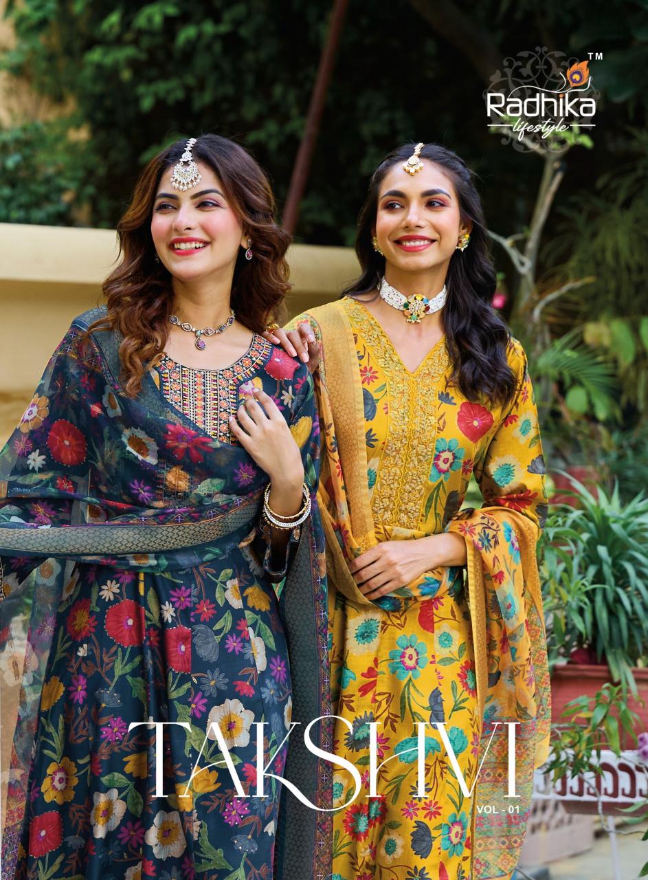 Radhika Lifestyle Takshvi vol 1 catalog wholesale kurtis in pune