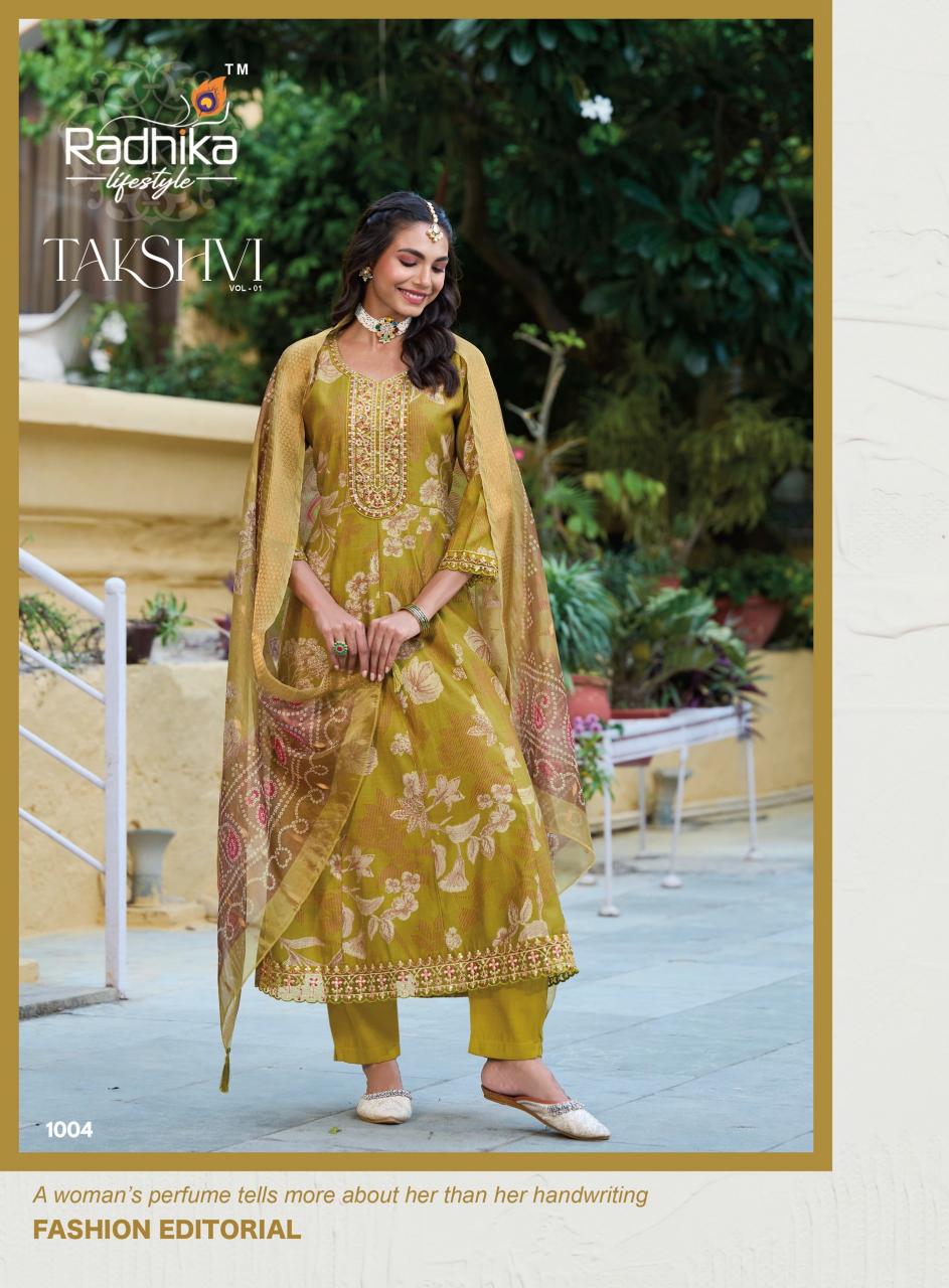 Radhika Lifestyle Takshvi vol 1 catalog wholesale kurtis in pune