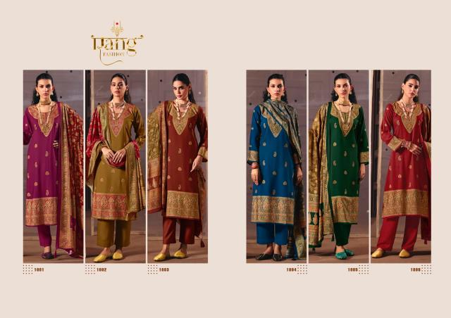 Rang Fashion Jamawar catalog dress material wholesale in ahmedabad