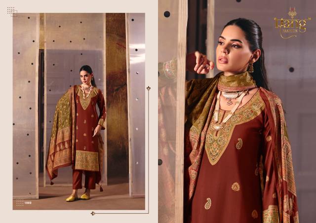 Rang Fashion Jamawar catalog dress material wholesale in ahmedabad