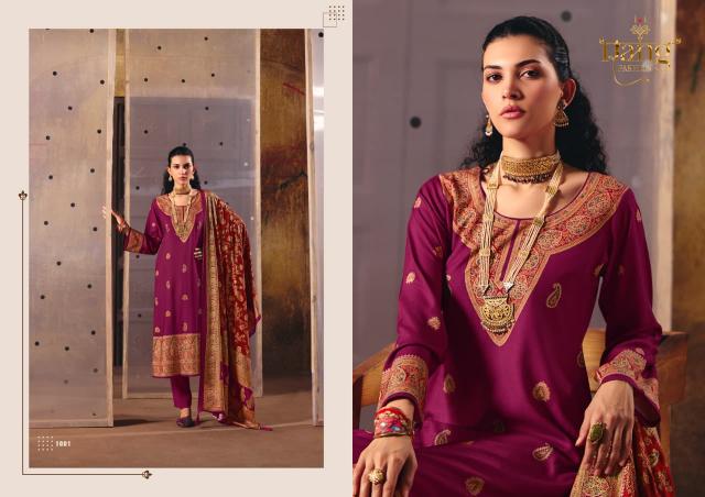Rang Fashion Jamawar catalog dress material wholesale in ahmedabad