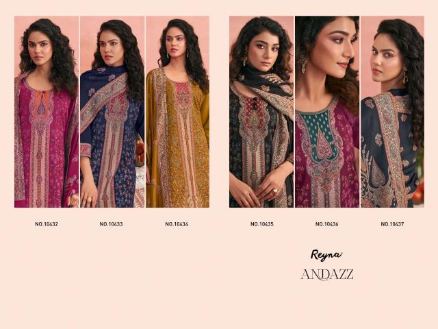 Reyna Andazz catalog mdl salwar kameez wholesale