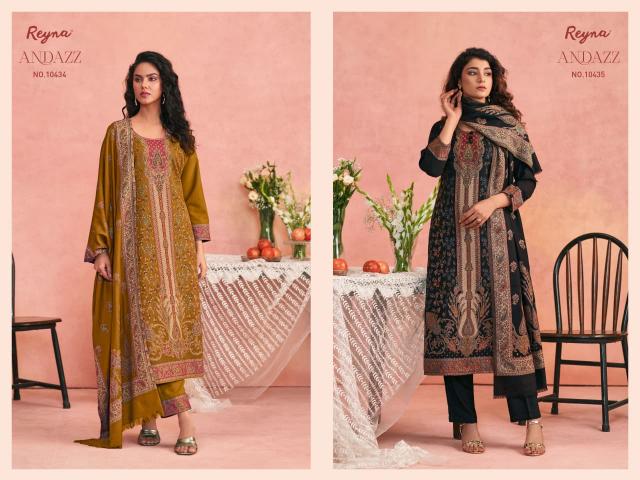 Reyna Andazz catalog mdl salwar kameez wholesale