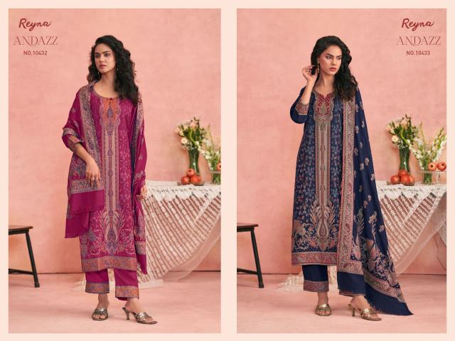 Reyna Andazz catalog mdl salwar kameez wholesale