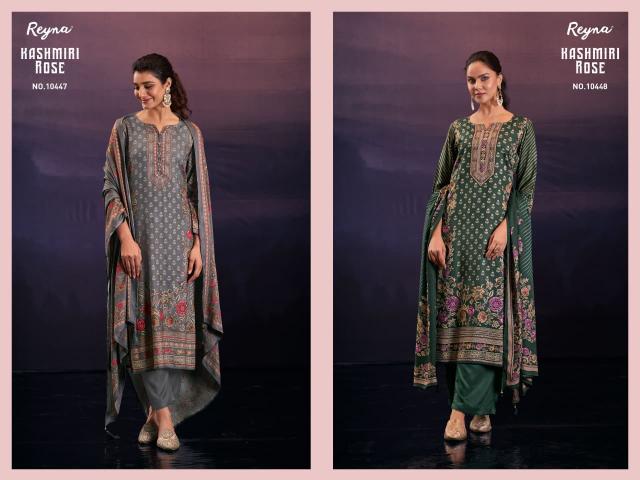 Reyna Kashmiri Rose catalog indian salwar kameez wholesale uk