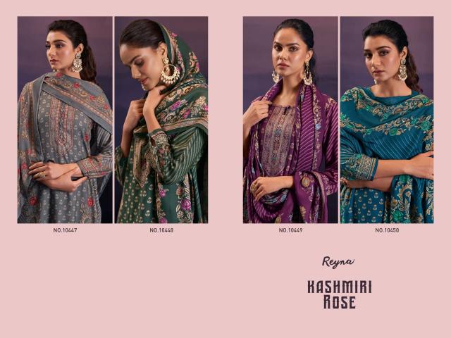 Reyna Kashmiri Rose catalog indian salwar kameez wholesale uk