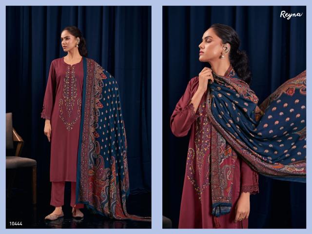 Reyna Pehnava catalog unstitched salwar kameez wholesalers