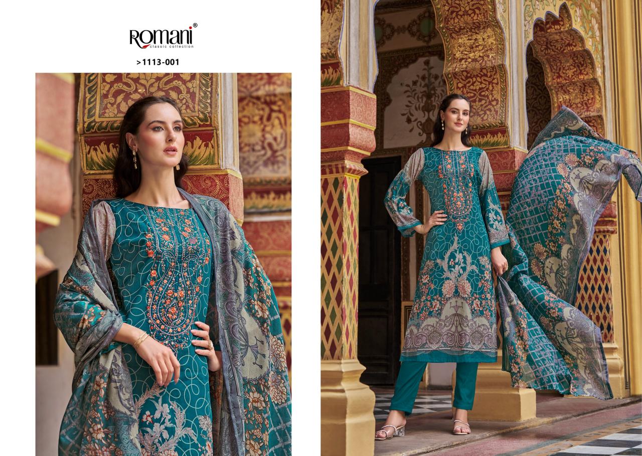 Romani Aarzu Vol 22 Catalog wholesale pure cotton dress material