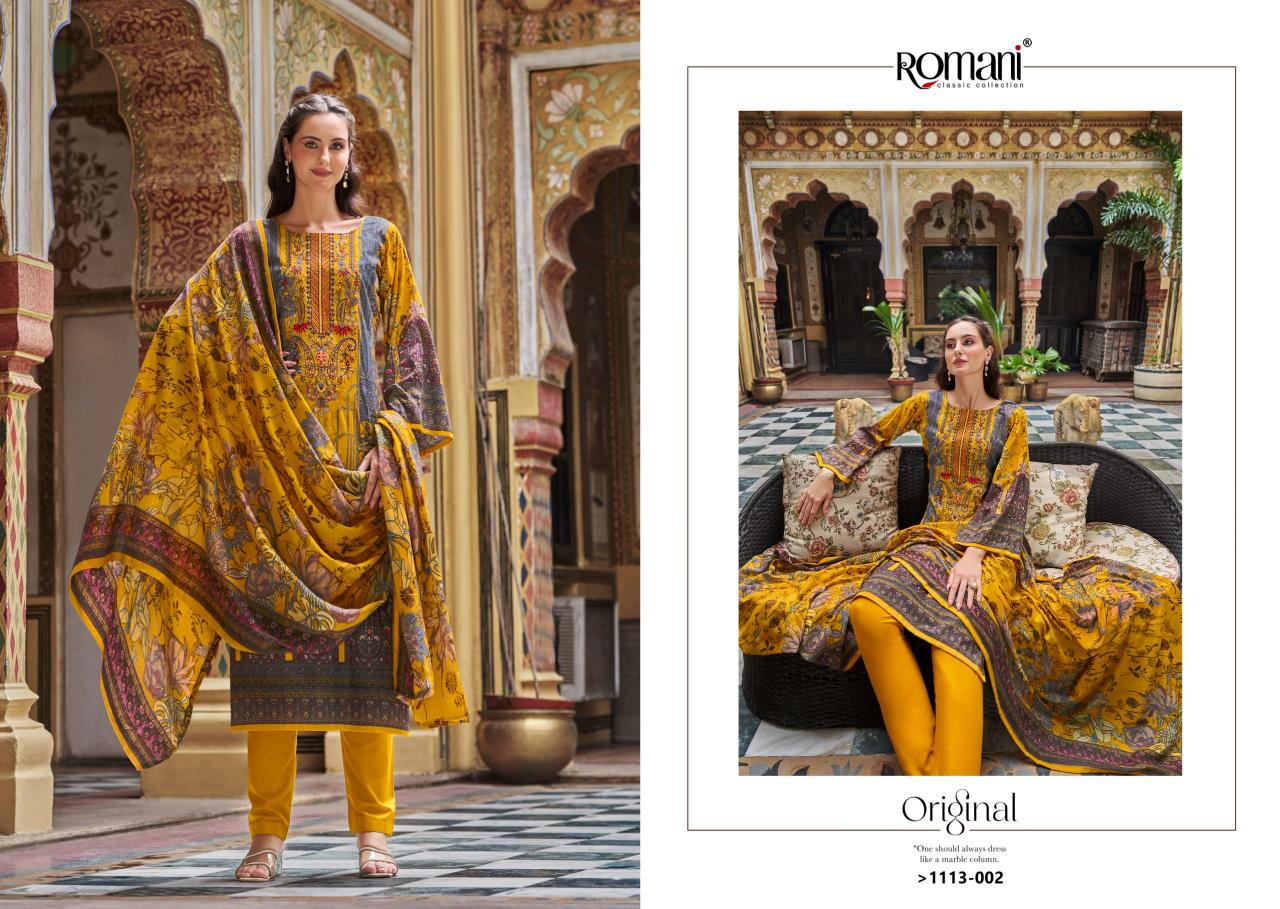 Romani Aarzu Vol 22 Catalog wholesale pure cotton dress material