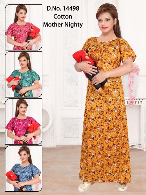 Sabella 14398 & 14498 catalog cotton mother nighty