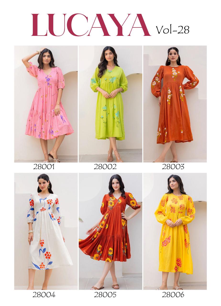 Sabella Lucaya Vol 28 catalog latest western dress 