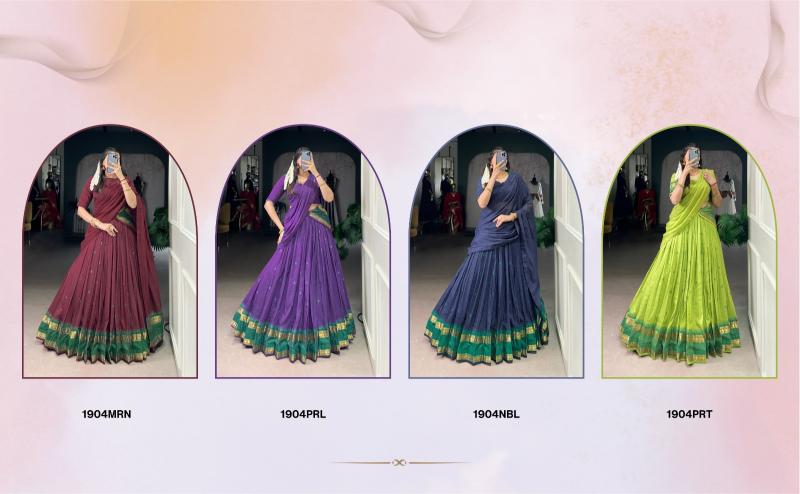 Sabella Pure Chanderi catalog ebay lehenga choli india