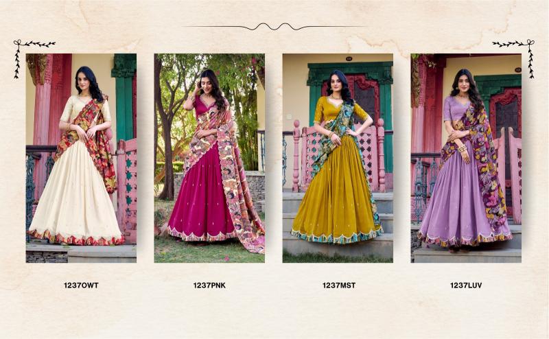 Sabella Taraa L 1237 catalog designer lehenga online india