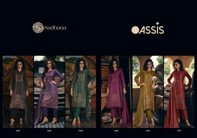 Sadhana Fashion Assis catalog wholesale salwar kameez market in kolkata