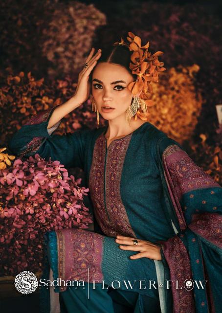 Sadhana Fashion flower&flow catalog salwar kameez manufacturers wholesale suppliers in surat surat gujarat