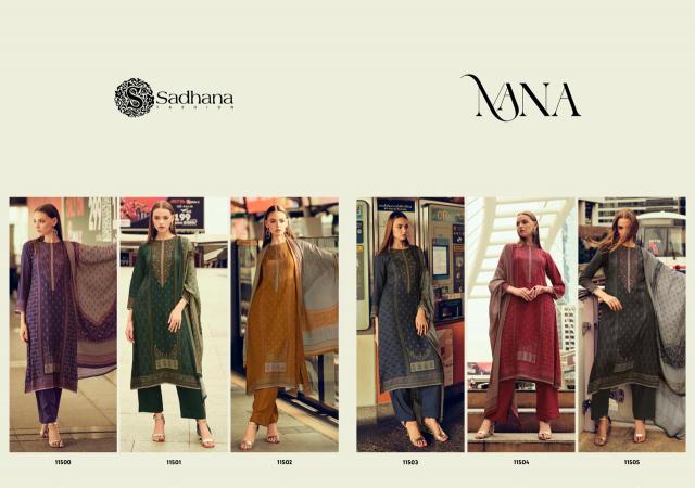 Sadhana Fashion Nana catalog wholesale pakistani designer salwar kameez