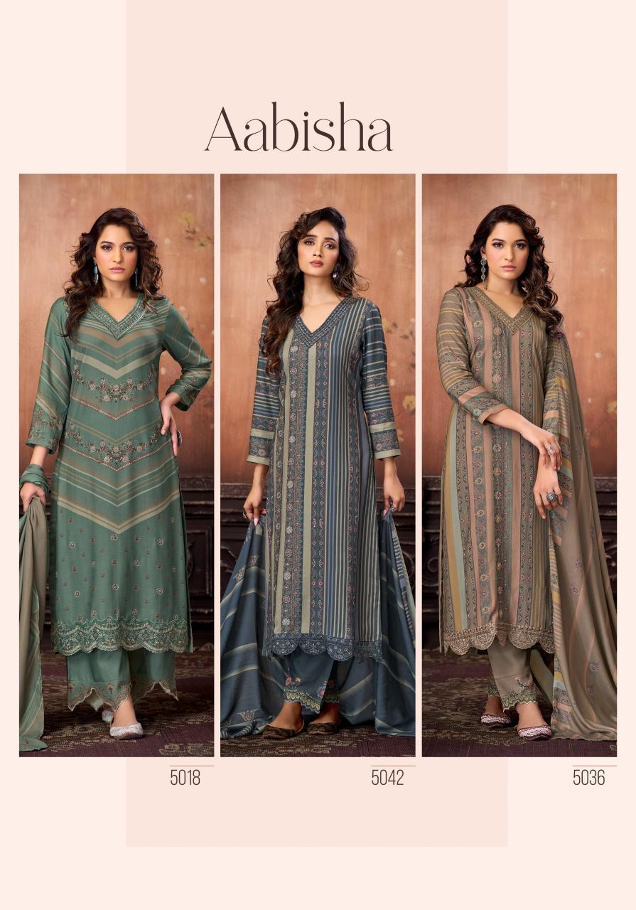 Sahiba Aabisha catalog salwar kameez material wholesale in mumbai