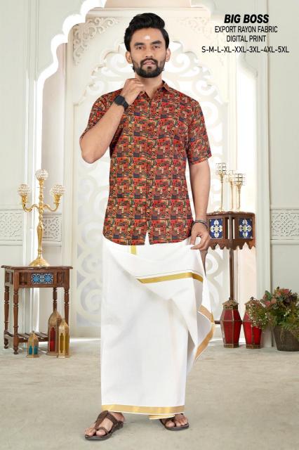Sangeet Big Boss catalog mens dress shirts wholesale price
