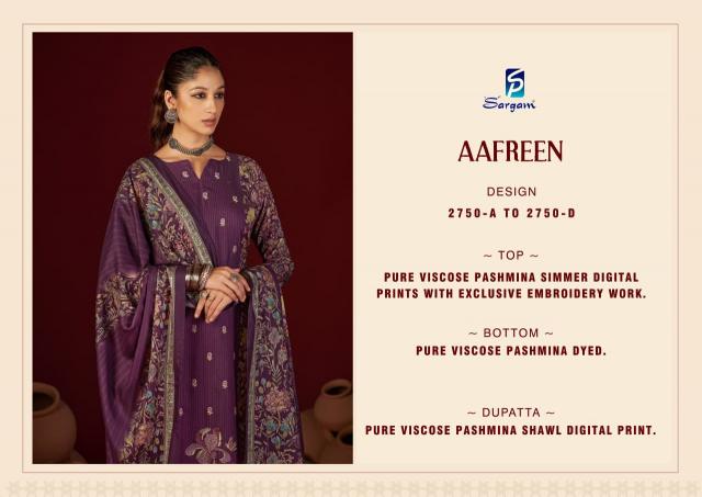 Sargam Aafreen catalog wholesale dress material with cod