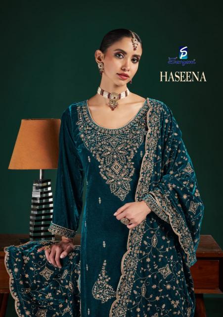 Sargam Haseena catalog surat dress material wholesale shop