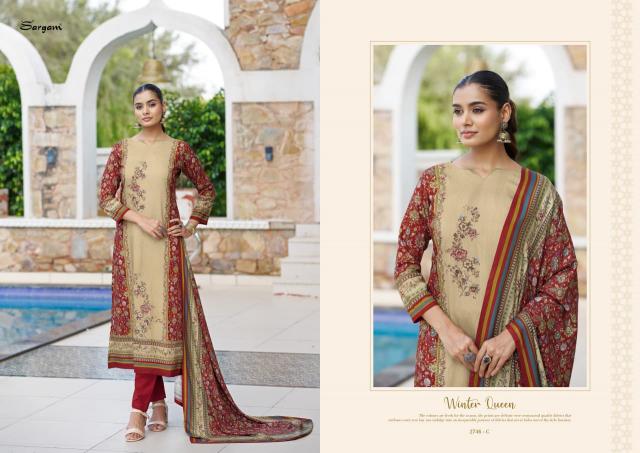 Sargam Winter Queen catalog wholesale dress materials in oddanchatram