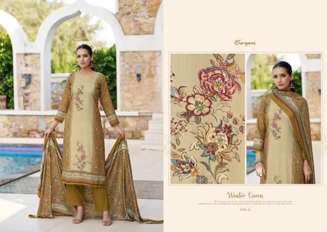 Sargam Winter Queen catalog wholesale dress materials in oddanchatram