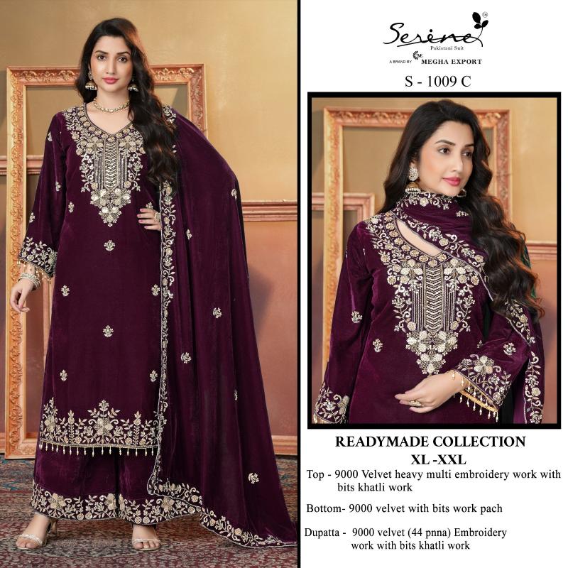 Serine S 1009 nx catalog pakistani suits wholesale dealers in delhi