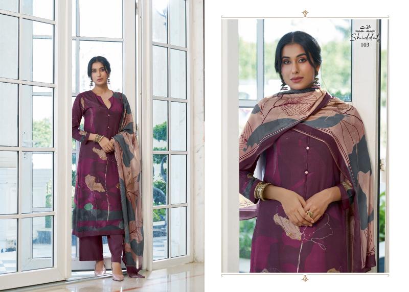 Shiddat Zion catalog indian salwar kameez wholesaler