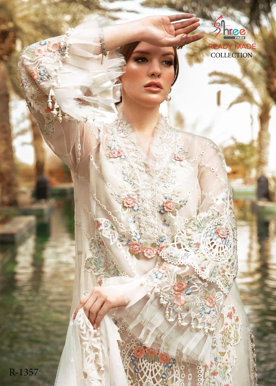 Shree Fabs 1357 catalog pakistani wholesale suits franchises