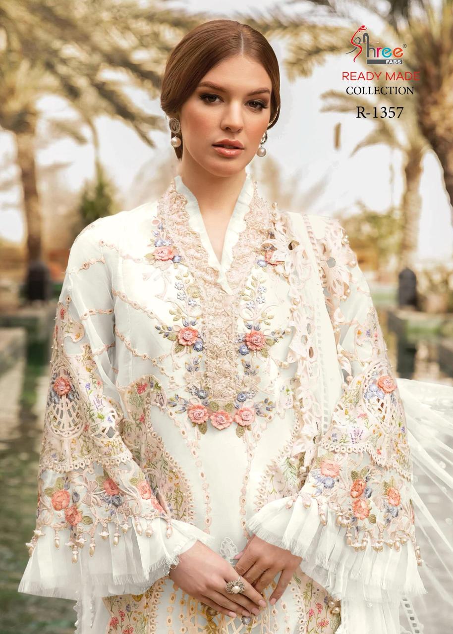 Shree Fabs 1357 catalog pakistani wholesale suits franchises