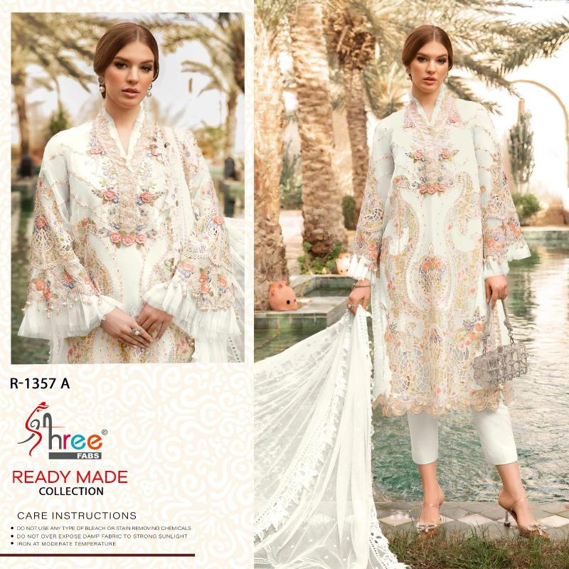 Shree Fabs 1357 catalog pakistani wholesale suits franchises