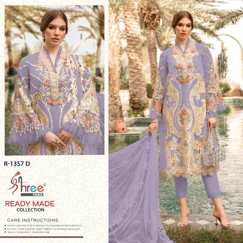 Shree Fabs 1357 catalog pakistani wholesale suits franchises