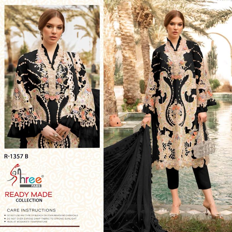 Shree Fabs 1357 catalog pakistani wholesale suits franchises