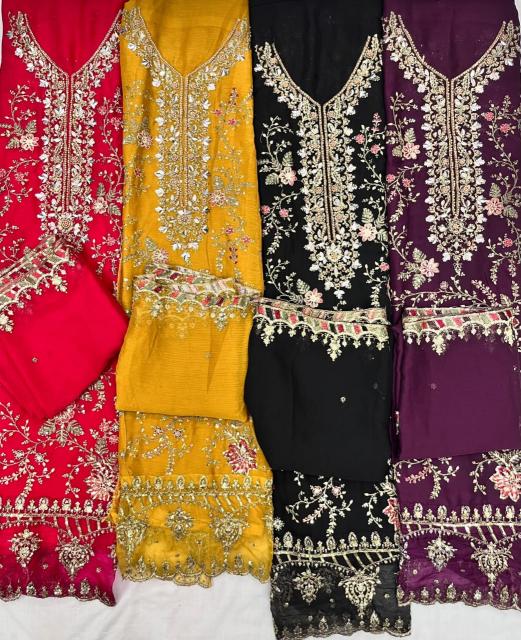 Shree Fabs K 5504 catalog wholesaler of pakistani suits in srinagar