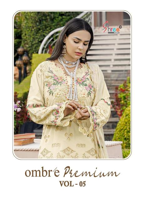 Shree Fabs Ombre premium vol 5 catalog pakistani replica suits wholesale in india