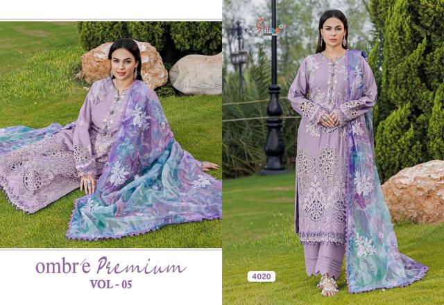 Shree Fabs Ombre premium vol 5 catalog pakistani replica suits wholesale in india