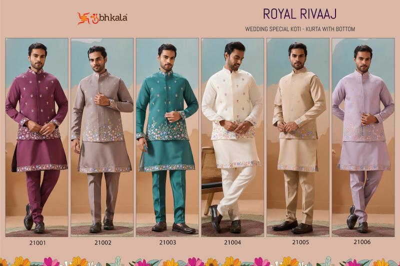 Shubhkala Royal Rivaaj Catalog wholesale mens kurtis in dubai